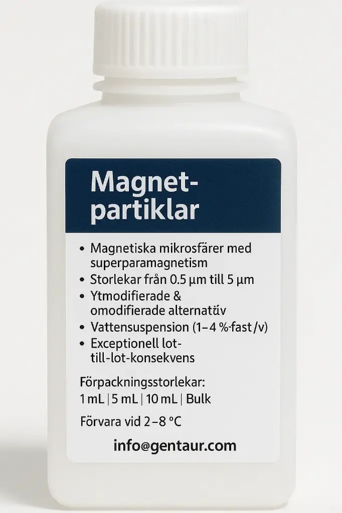 Carboxyl Magnetic Particles, Crosslinked, 2.5%w/v, 3.0-6.0µm, 10mL